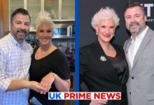 Anne Burrell and Stuart Claxton