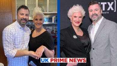 Anne Burrell and Stuart Claxton