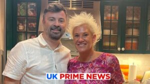 Anne Burrell and Stuart Claxton