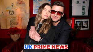 Justin Timberlake and Jessica Biel